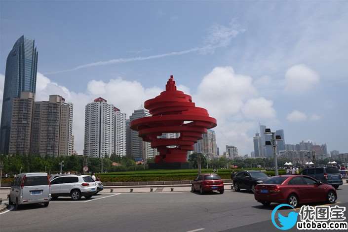 单色效果，教大家制作延时摄影城市照片_www.utobao.com