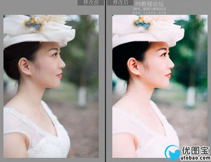 LR调色教程，日系小清新后期调色教程_www.utobao.com