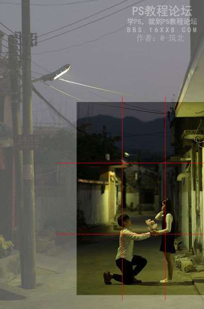 摄影后期，通过后期拯救闷黄夜景废片_www.utobao.com