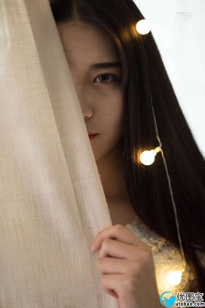 暖色调，如何调暖色室内写真照片_www.utobao.com
