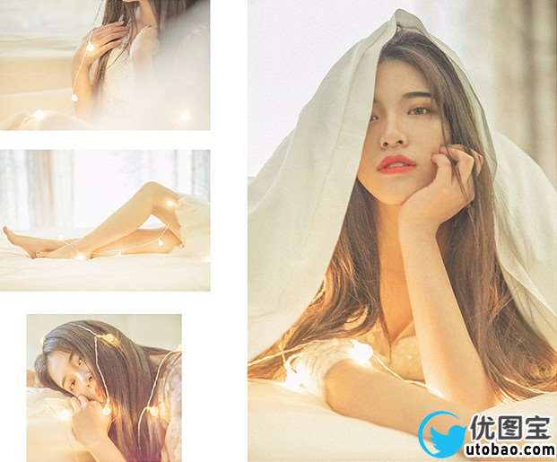 暖色调，如何调暖色室内写真照片_www.utobao.com