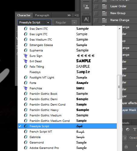 PS CS6制作喷溅液体文字效果 优图宝 PS文字效果教程
