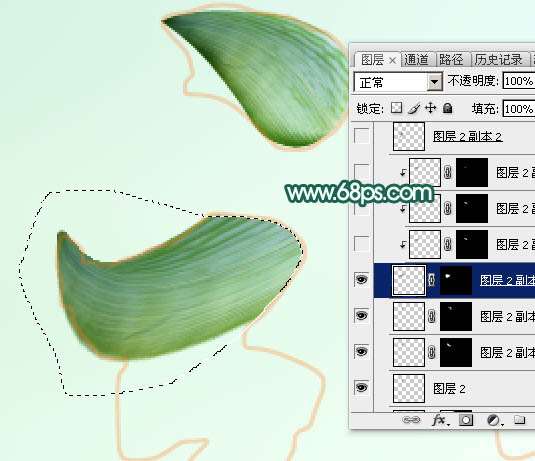 PS制作粽叶文字效果 优图宝 PS文字效果教程