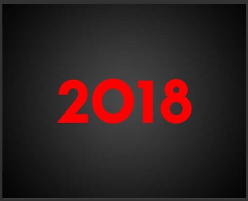 PS制作黄金质感2018文字效果教程 优图宝 PS文字效果教程