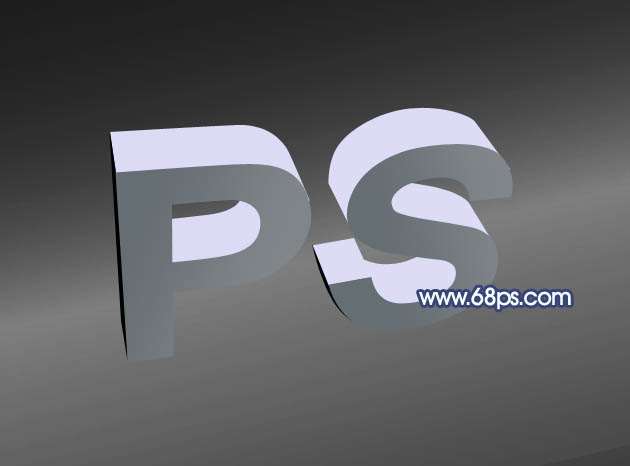 PS制作实用漂亮金属效果立体字 优图宝 PS文字效果教程