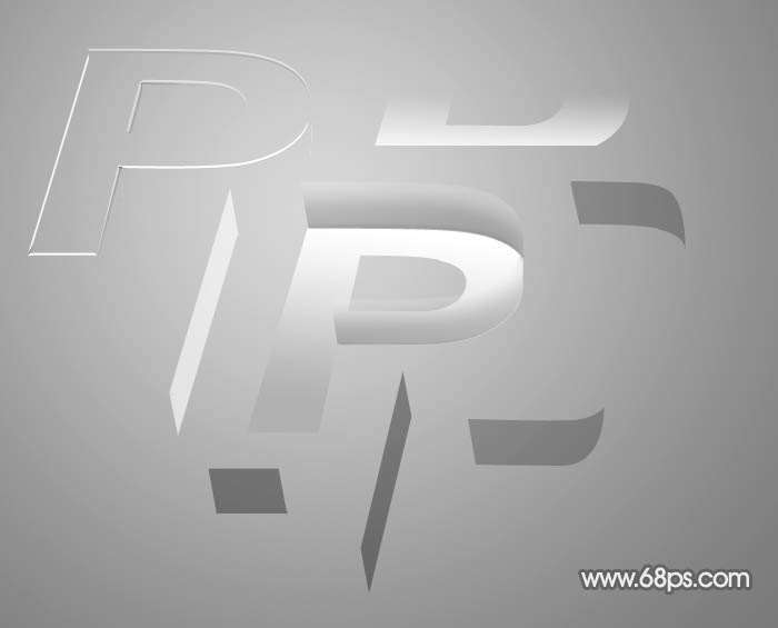 Photoshop制作透明玻璃立体字 优图宝 PS文字效果教程