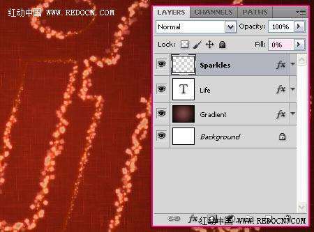 PS制作花火文字效果 优图宝 PS文字效果教程
