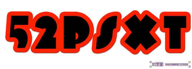 PS制作剪纸文字效果 优图宝 PS文字效果教程