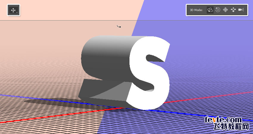 PS制作3D立体字教程 优图宝 PS文字效果教程