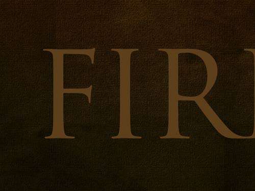 利用火焰素材打造正在燃烧的文字 优图宝 