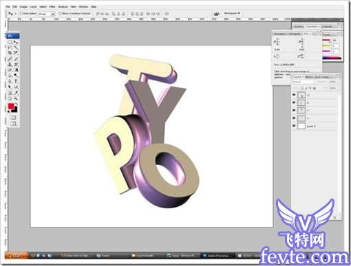 Photoshop+Xara3D制作酷炫3D文字效果 优图宝