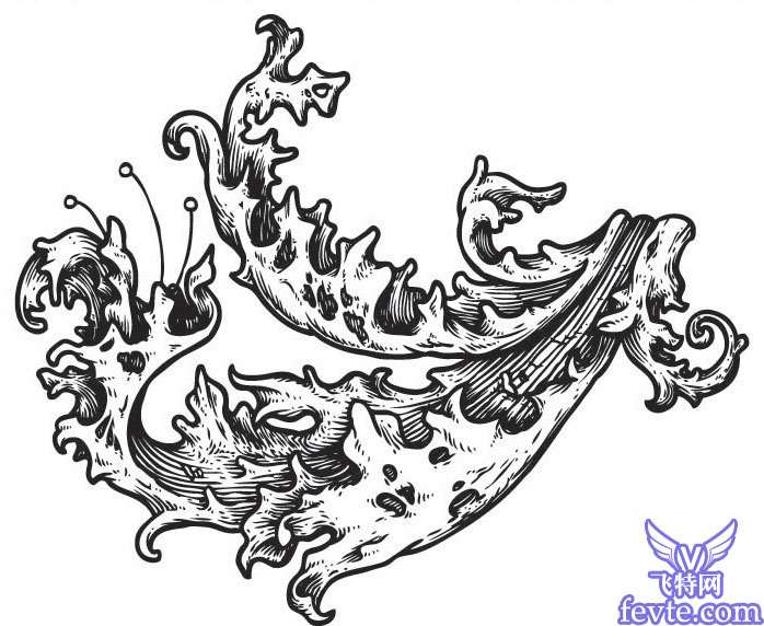 photoshop制作复古插画文字效果 优图宝 PS文字效果教程
