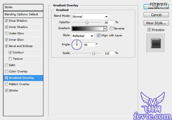 Photoshop制作光线照射文字效果 优图宝 PS文字效果