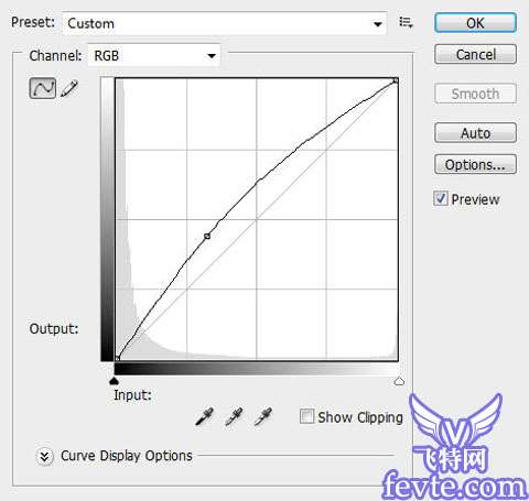 Photoshop打造超酷火焰文字 优图宝 PS文字效果教程10-curves