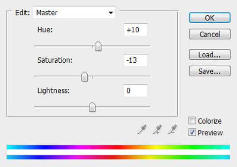 Photoshop打造超酷火焰文字 优图宝 PS文字效果教程10-hue-and-satu