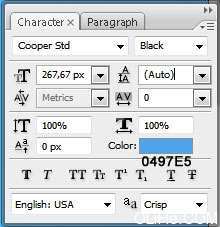 PS制作漂亮蓝水晶效果字 优图宝 PS文字效果教程