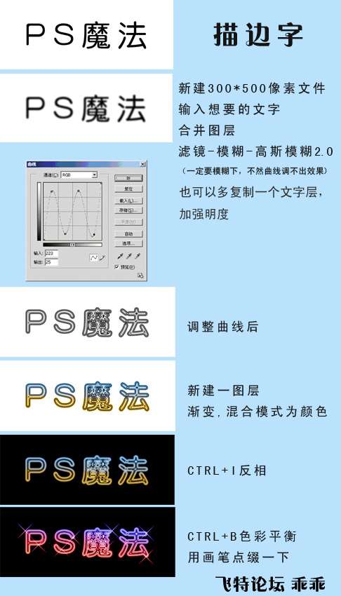 PS制作漂亮描边字效果2.jpg