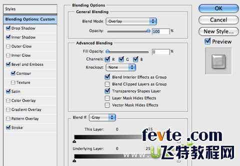 PS制作透明塑料字效 优图宝 PS文字效果教程