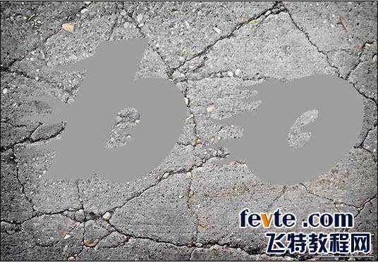 用Photoshop制作逼真石头字 优图宝 PS文字效果教程