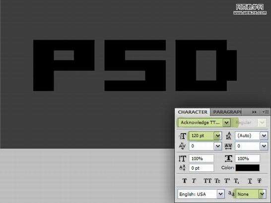 PS CS4制作漂亮积木字效 优图宝 PS文字效果教程