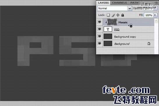 PS CS4制作漂亮积木字效 优图宝 PS文字效果教程