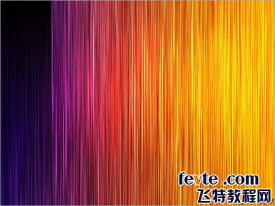 PS制作酷炫五彩背景立体字 优图宝 PS文字效果教程11