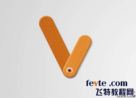 PS制作木质拼贴文字 优图宝 PS文字效果教程