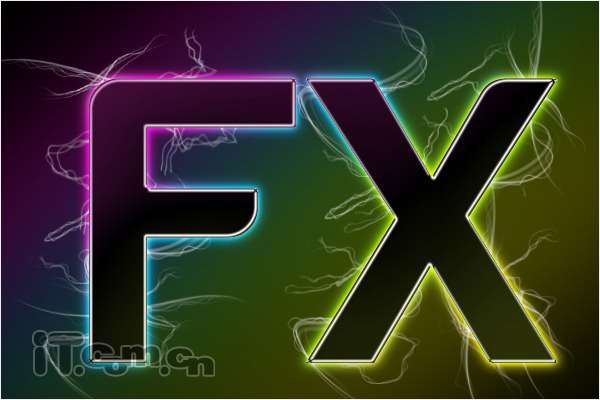 photoshop制作烟雾文字效果 优图宝 photoshop文字效果教程