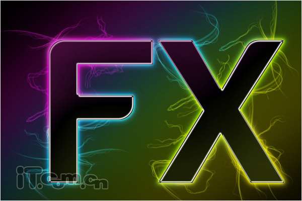 photoshop制作烟雾文字效果 优图宝 photoshop文字效果教程