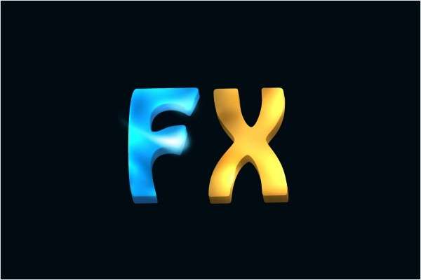 PS制作炫光立体文字 优图宝 PS文字效果教程