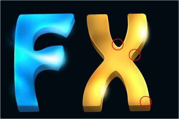 PS制作炫光立体文字 优图宝 PS文字效果教程