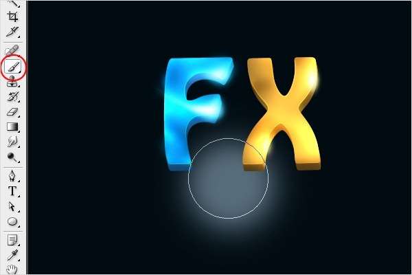 PS制作炫光立体文字 优图宝 PS文字效果教程