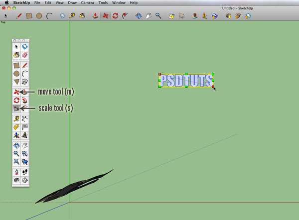 SketchUp和Photoshop创建用砖块堆砌成的文字 优图宝 PS文字效果教程