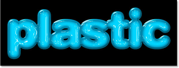 PS制作塑料文字效果 优图宝 PS文字效果教程