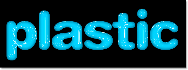 PS制作塑料文字效果 优图宝 PS文字效果教程