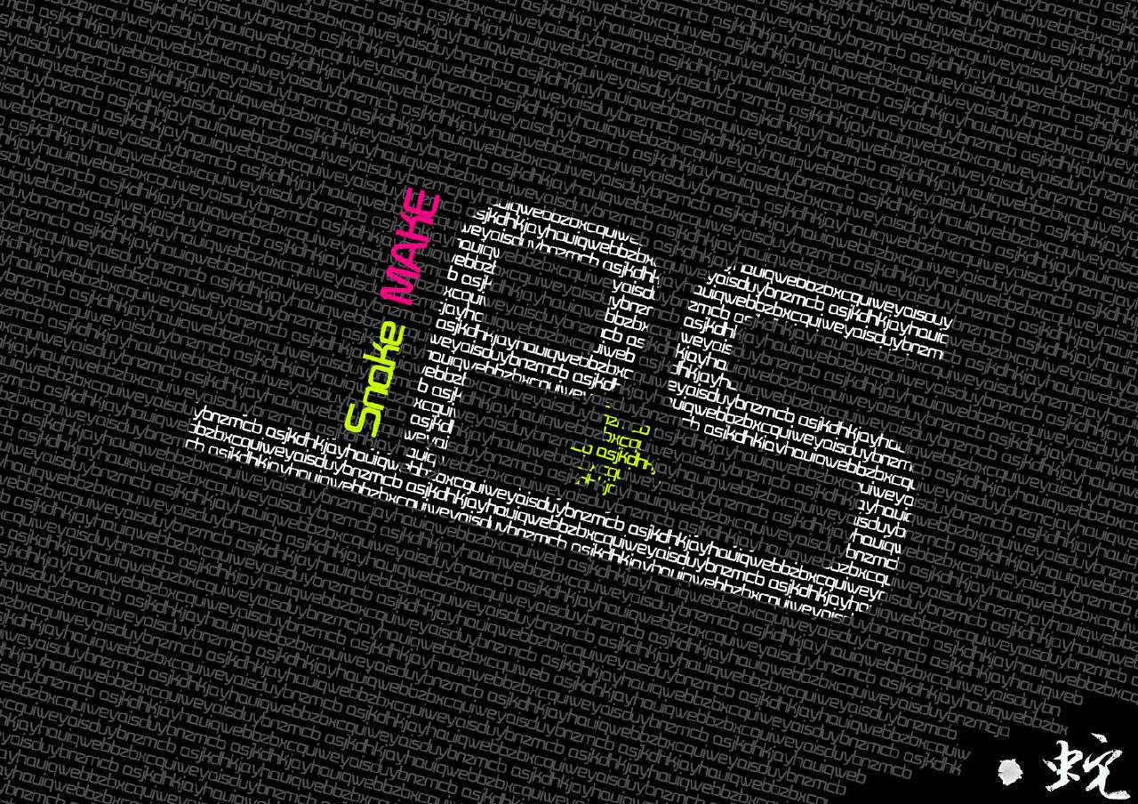 PS制作文字构成的文字 优图宝 PS文字效果教程