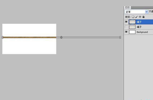 PS CS5的操控变形功能把绳子制作成艺术文字 优图宝 PS文字效果教程