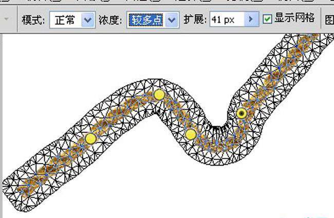 PS CS5的操控变形功能把绳子制作成艺术文字 优图宝 PS文字效果教程